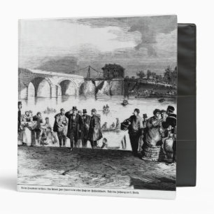 Jules Favre arriving at Pont de Sevres Binder