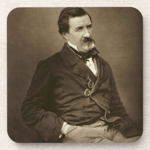 Jules Francois Felix Husson, 'Champfleury' (1821-8 Coaster