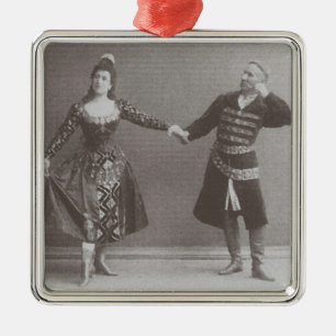 Julia and Felix Kschessinsky in the mazu Metal Ornament