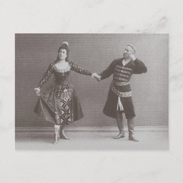 Julia and Felix Kschessinsky in the mazu Postcard (Front)