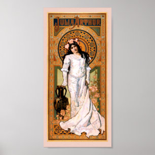 Julia Arthur Poster vintage