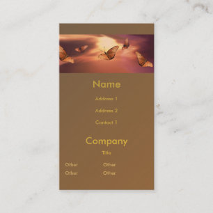 Julia Butterfly Business Card