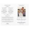 Julia Catholic Wedding Ceremony with Mass Program