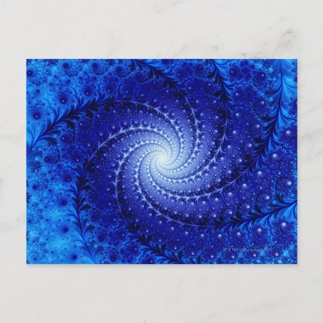 Julia Fractal 4 Postcard (Front)