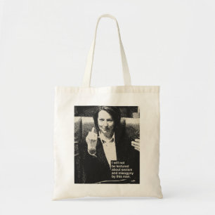 Julia Gillard Famous Speech Vintage Art Tote Bag