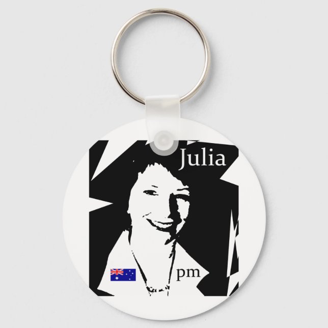 Julia Gillard Keychain (Front)
