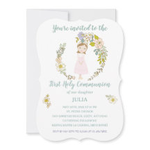 JULIA Invitation First Communion