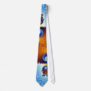 Julia Island Mandelbrot Set Tie