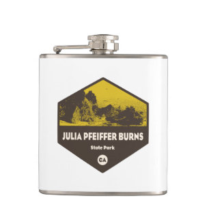 Julia Pfeiffer Burns State Park California Hip Flask