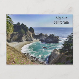 Julia Pfeiffer State Park-Big Sur Postcard