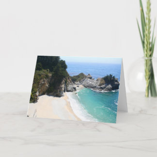 Julia Pfiefer State park waterfall Card