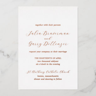 Julia Traditional Elegant Wedding
