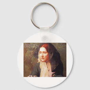 Julia Ward How Faith/Fear Quote Gifts Tees Cards Keychain