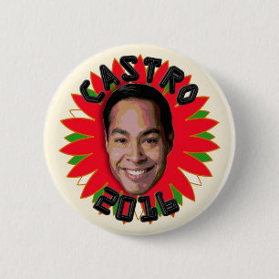 Julian Castro 2 Inch Round Button