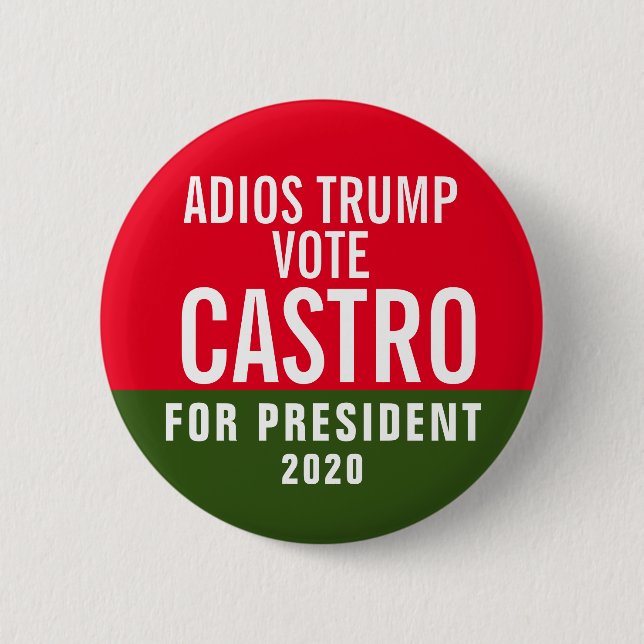 Julian Castro for President 2020 2 Inch Round Button (Front)