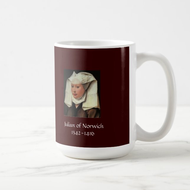 Julian de tasse de Norwich (Droite)
