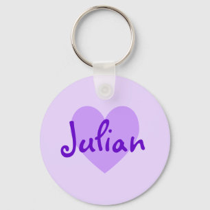 Julian in Purple Keychain