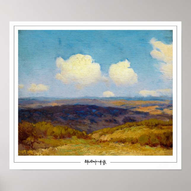 Julian Onderdonk Zedign Art Poster #6 (Front)