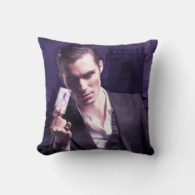 Julian Stande Pillow! Throw Pillow (Front)