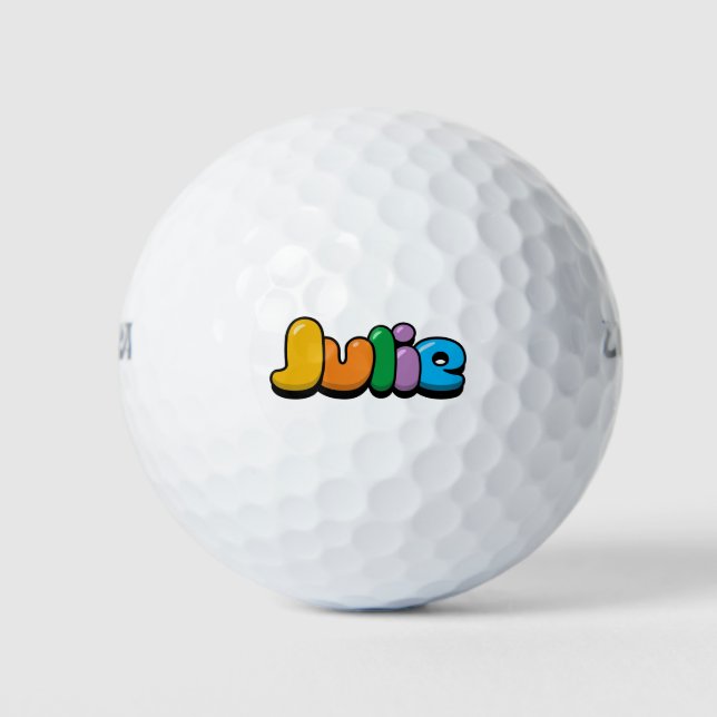 Julie Golf Balls (Front)