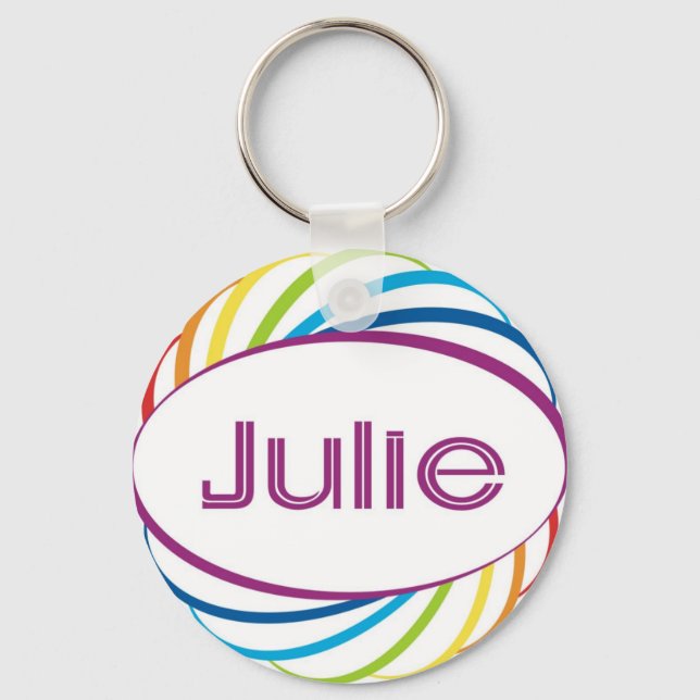 Julie Keychain (Front)