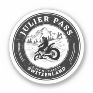 Julier pass swiss–alps motorcycle tour