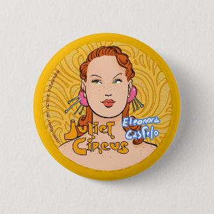Juliet Circus - Eleonora Castelo 2 Inch Round Button