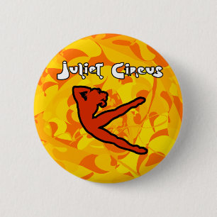Juliet Circus - FIRE! 2 Inch Round Button