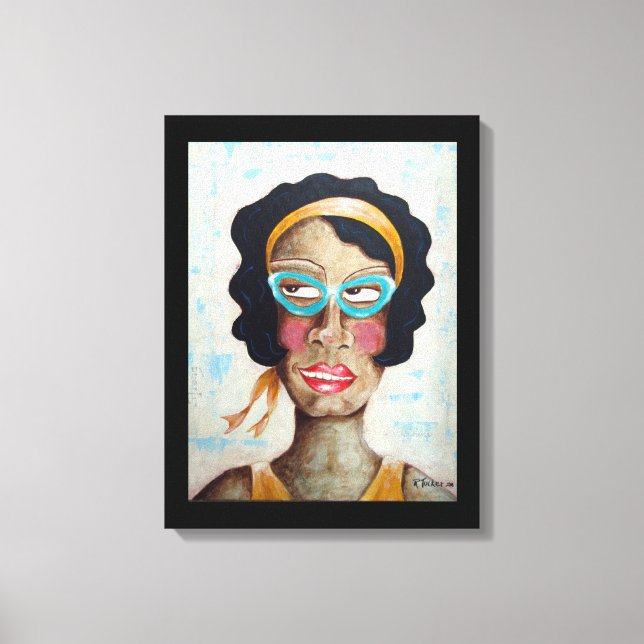 Juliet Wrapped Canvas Print (Front)