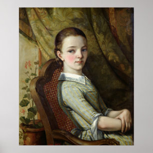 Juliette Courbet  1844 Poster