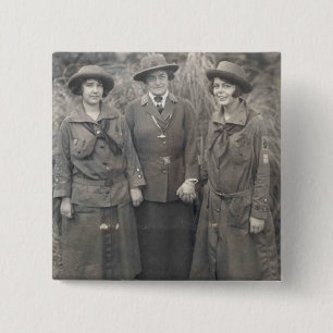 Juliette Gordon Low 2 Inch Square Button