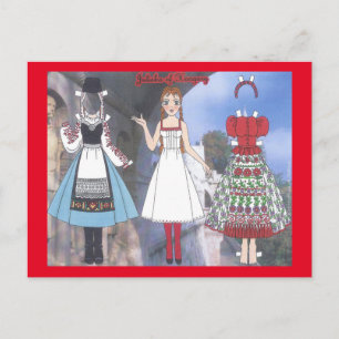 Juliska de Hongrie papier carte postale
