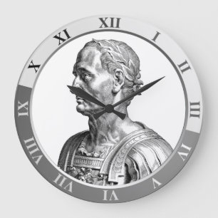 Julius Caesar Large Clock