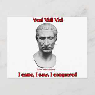 Julius Caesar Postcard
