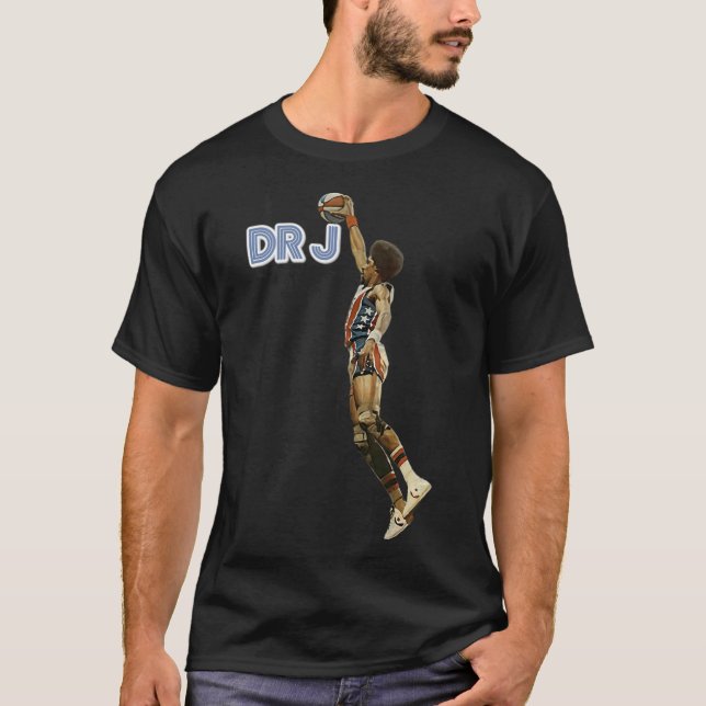 Julius Erving 	julius Erving T-Shirt (Front)