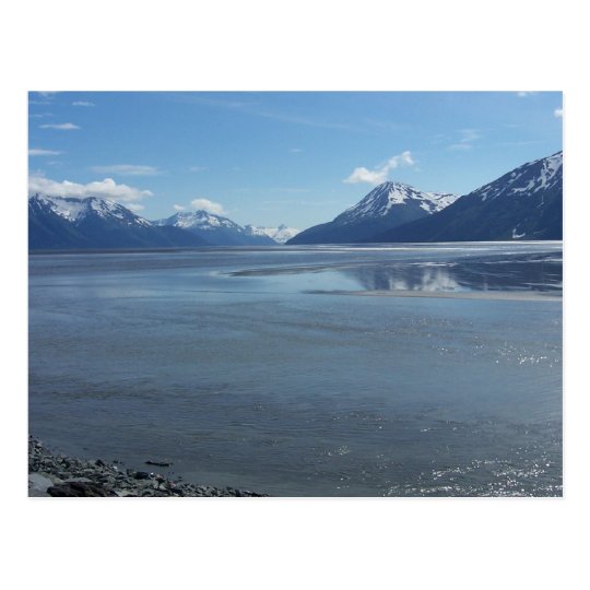 July 2008 Outside of Girdwood Alaska Cook Inlet Postcard