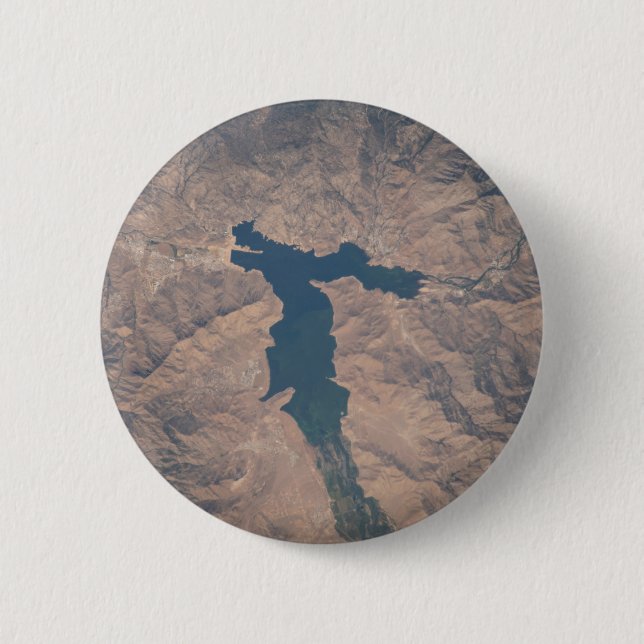 July 4, 2019 - Lake Isabella In California. 2 Inch Round Button (Front)