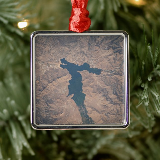July 4, 2019 - Lake Isabella In California. Metal Ornament (Tree)