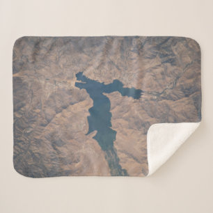 July 4, 2019 - Lake Isabella In California. Sherpa Blanket