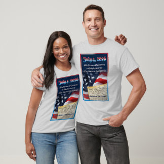 July 4, 2026 Book T-shirt