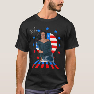 July 4 Junenth Michelle Obama President's Day Wome T-Shirt