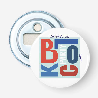 July 4th Block Fest Retro Type Neighbourhood Party Bottle Opener