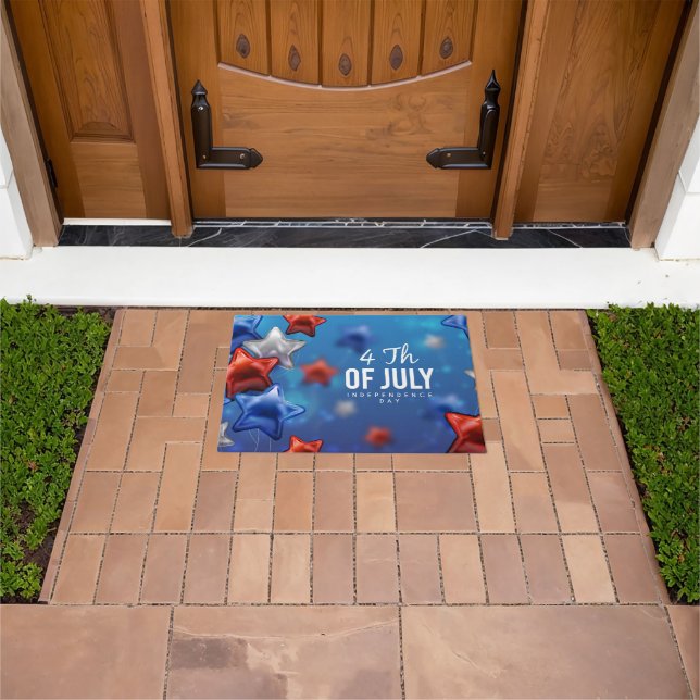 July 4th Doormat (Outdoor)