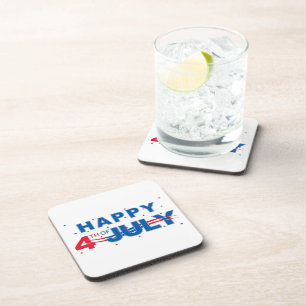 July 4th Drink Coaster