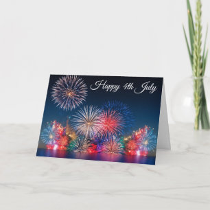 July 4th Fireworks Card