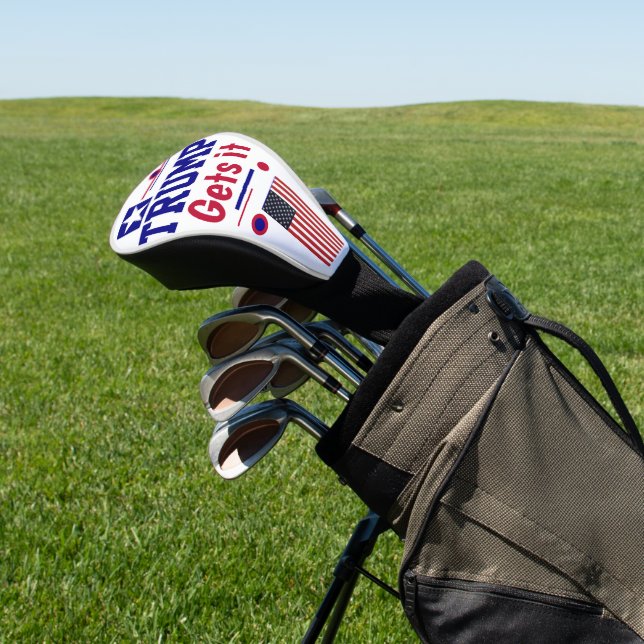 July 4th gear golf head cover (In Situ)