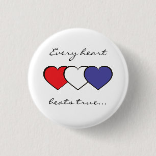 July 4th / Independence Day 1 Inch Round Button