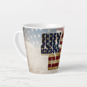 July 4th Independence Day V 2.0 2020 Latte Mug