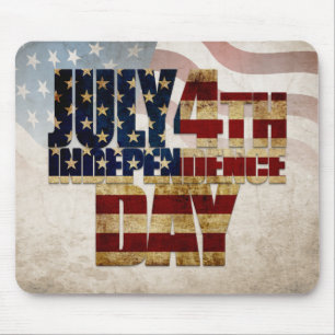 July 4th Independence Day V 2.0 Mouse Pad