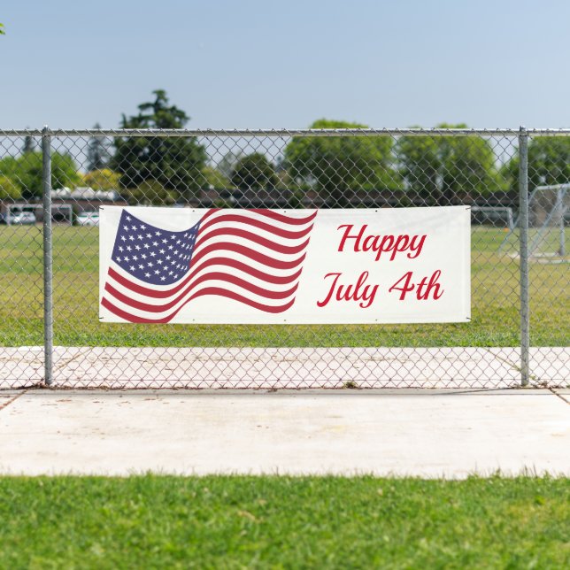 July 4th Outdoor Banner (Insitu)